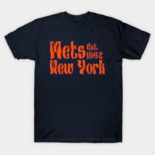 New York Mets / Retro Artwork T-Shirt